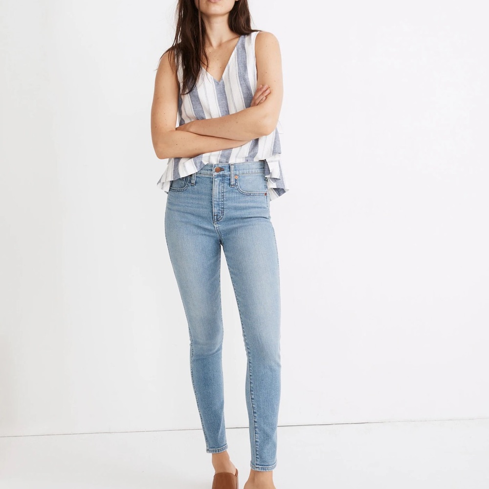 Madewell High Riser Skinny Jeans